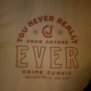 Crime junkie tote
